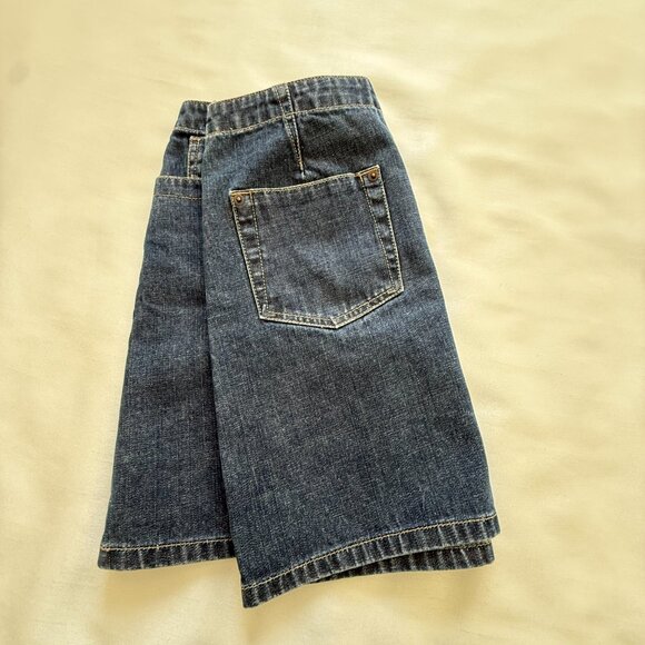 Women's American Eagle Outfitters Fitted Jean Mini Skirt Size 2 - Picture 5 of 6